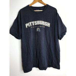 Pittsburgh Panthers Men's Blue 2XL Faded T-Shirt